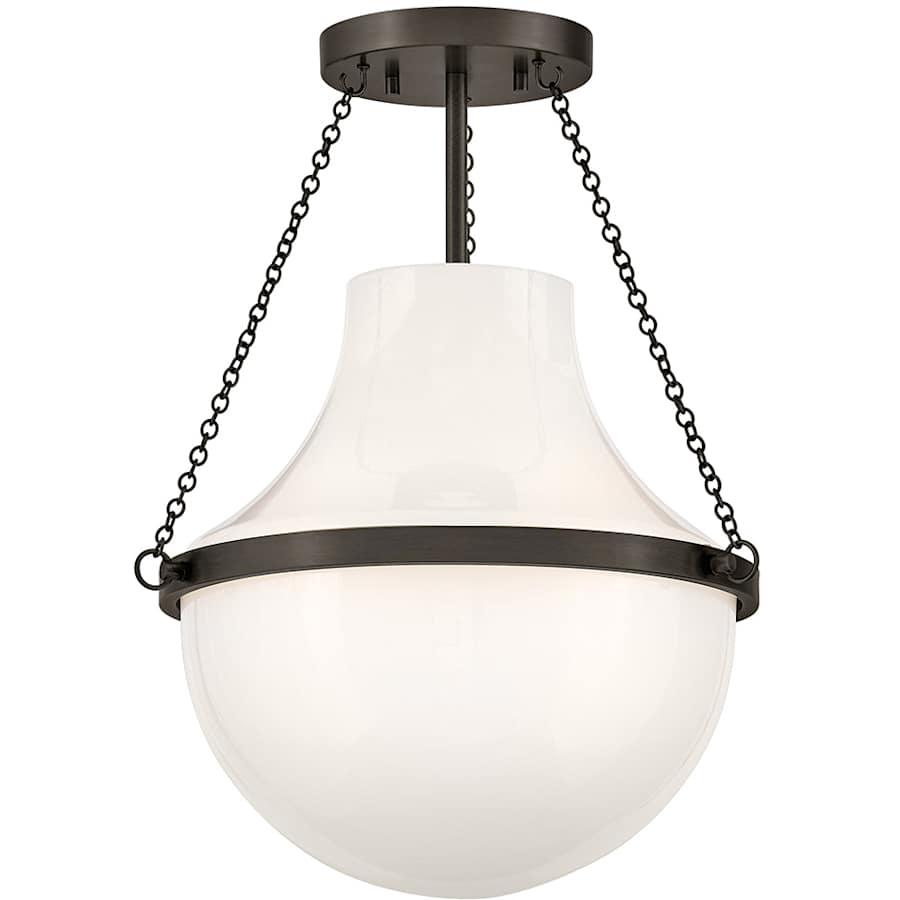 Hinkley Lighting Collins 15" Wide Semi-Flush Ceiling Fixture