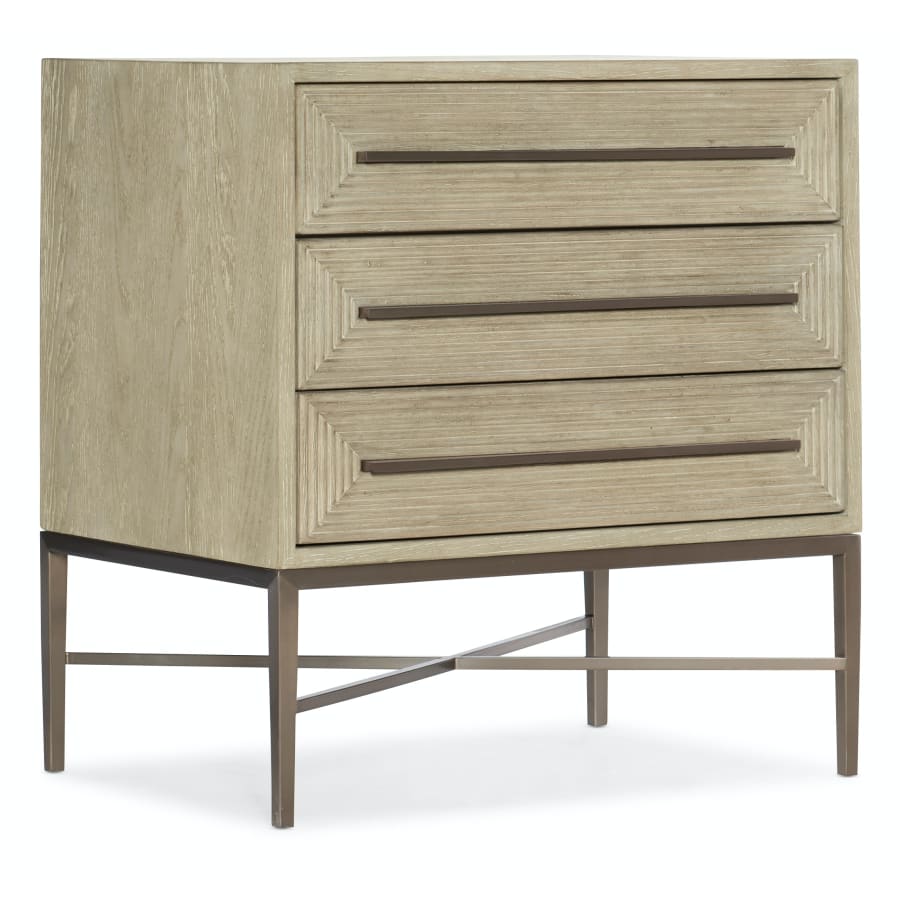 Nightstand on White Background