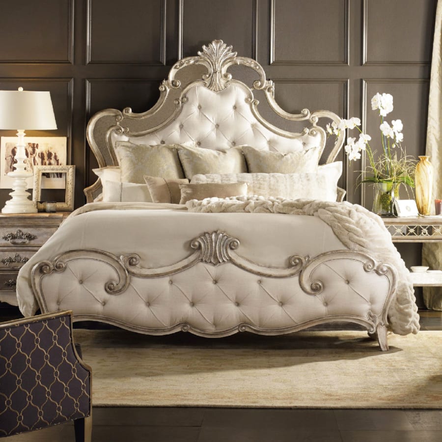 Sanctuary King Upholstered Bed | Hooker Furniture, image size:900x900