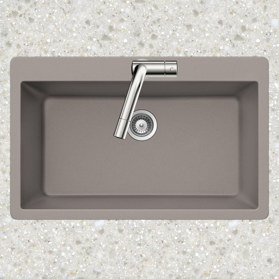 Houzer V-100 MOCHA Quartztone 33 Houzer V-100 MOCHA Quartztone 33