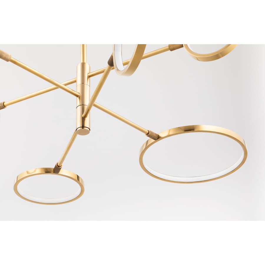 Hudson Valley Saturn Ring Chandelier - Thumbnail 3