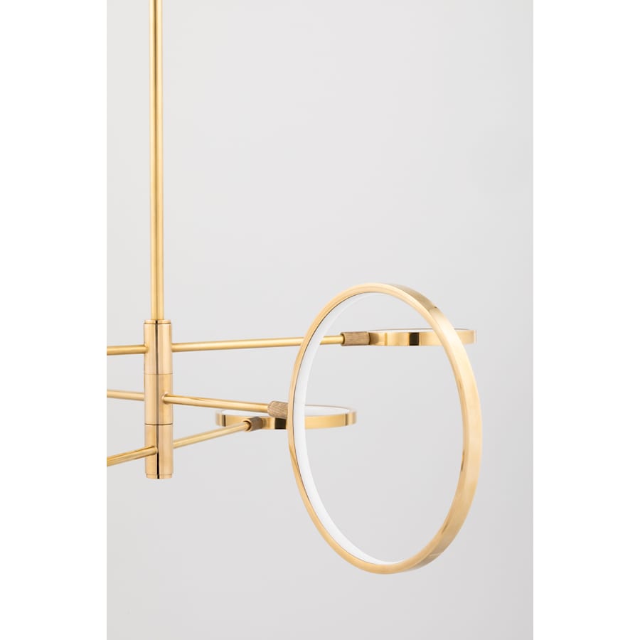 Hudson Valley Saturn Ring Chandelier