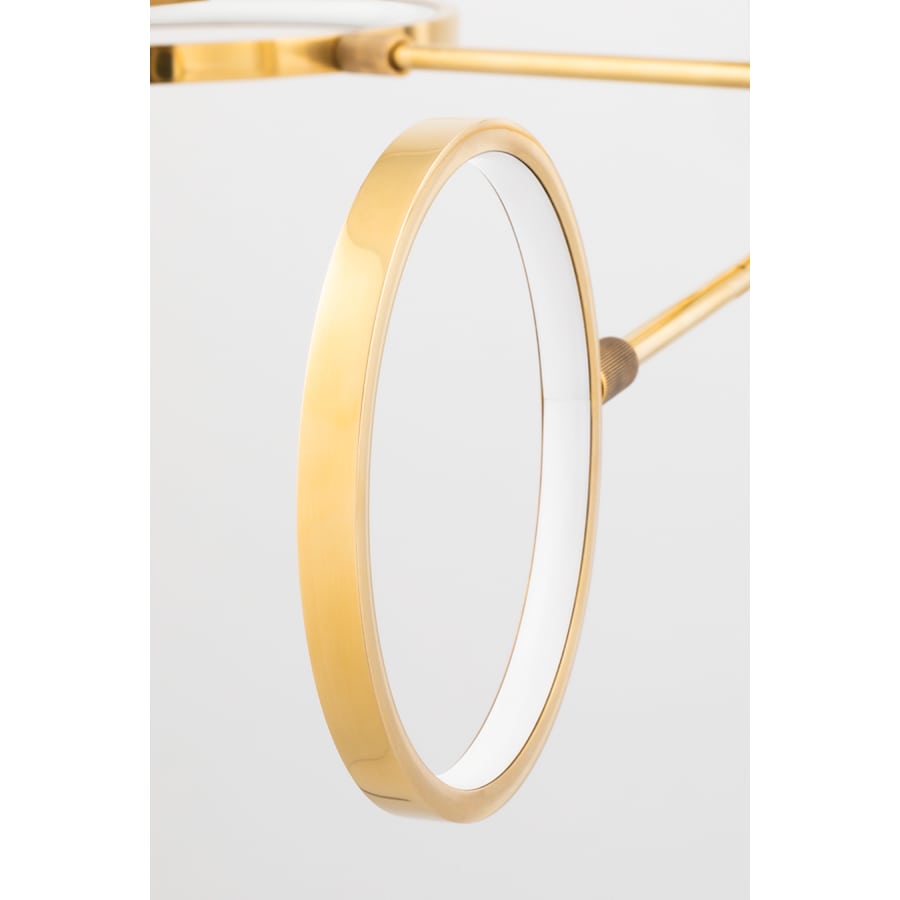 Hudson Valley Saturn Ring Chandelier - Thumbnail 4
