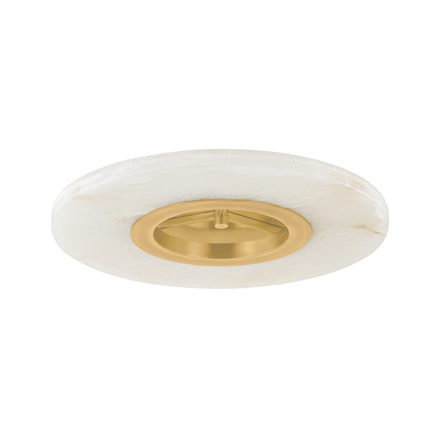 Hudson Valley Lighting Alto 24" Wide Flush Mount Ceiling Fixture Aged Brass