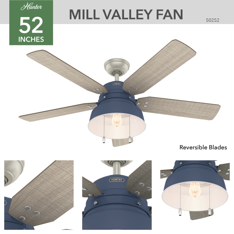 Hunter Mill Valley Ceiling Fan - Thumbnail 5