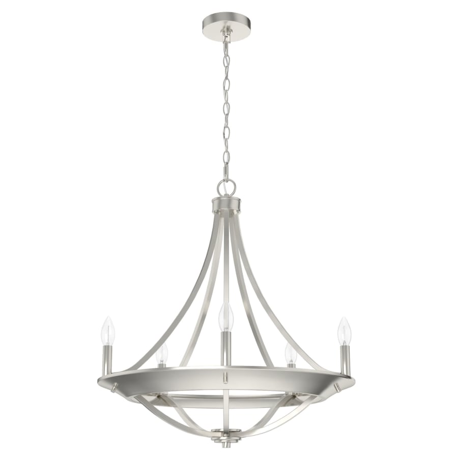 Hunter Perch Point 5 Light 24" Wide Taper Candle Style Chandelier - Thumbnail 4
