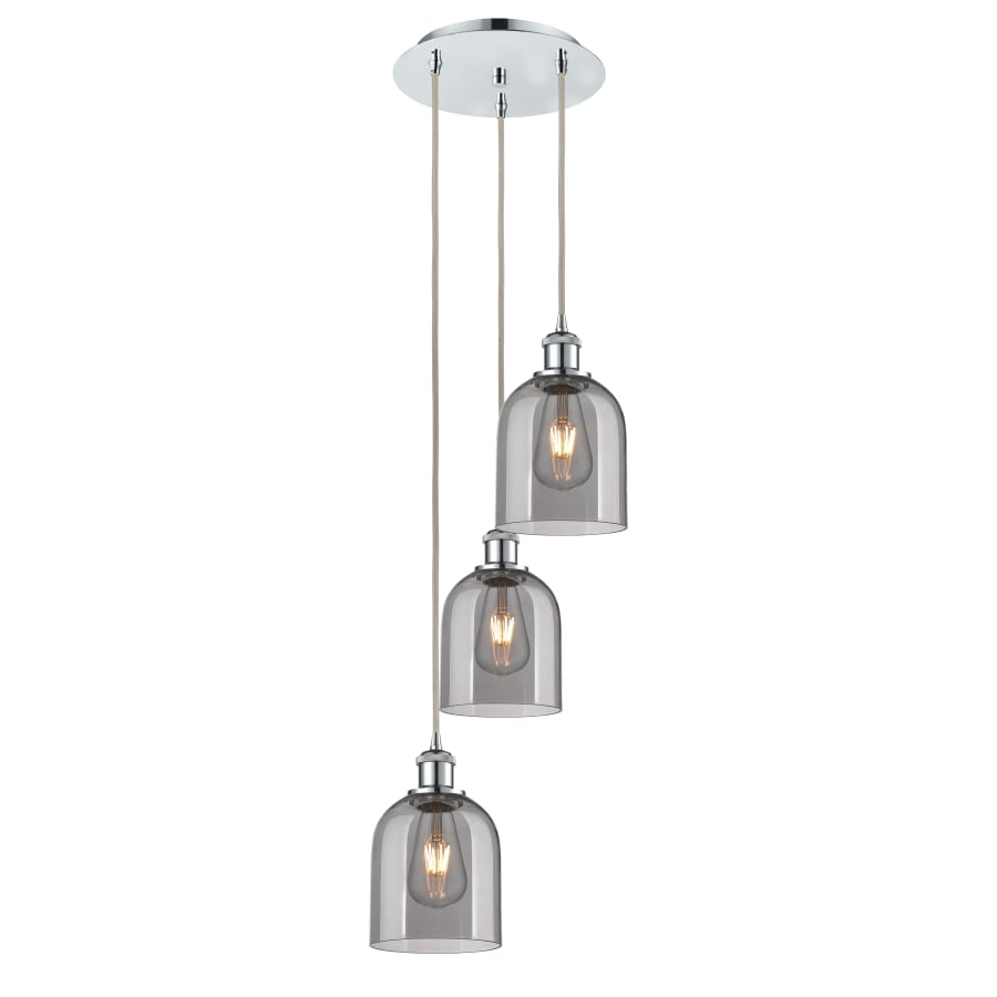 Innovations Lighting 113B-3P-BK-G558-6SDY Bella 3 Light 12