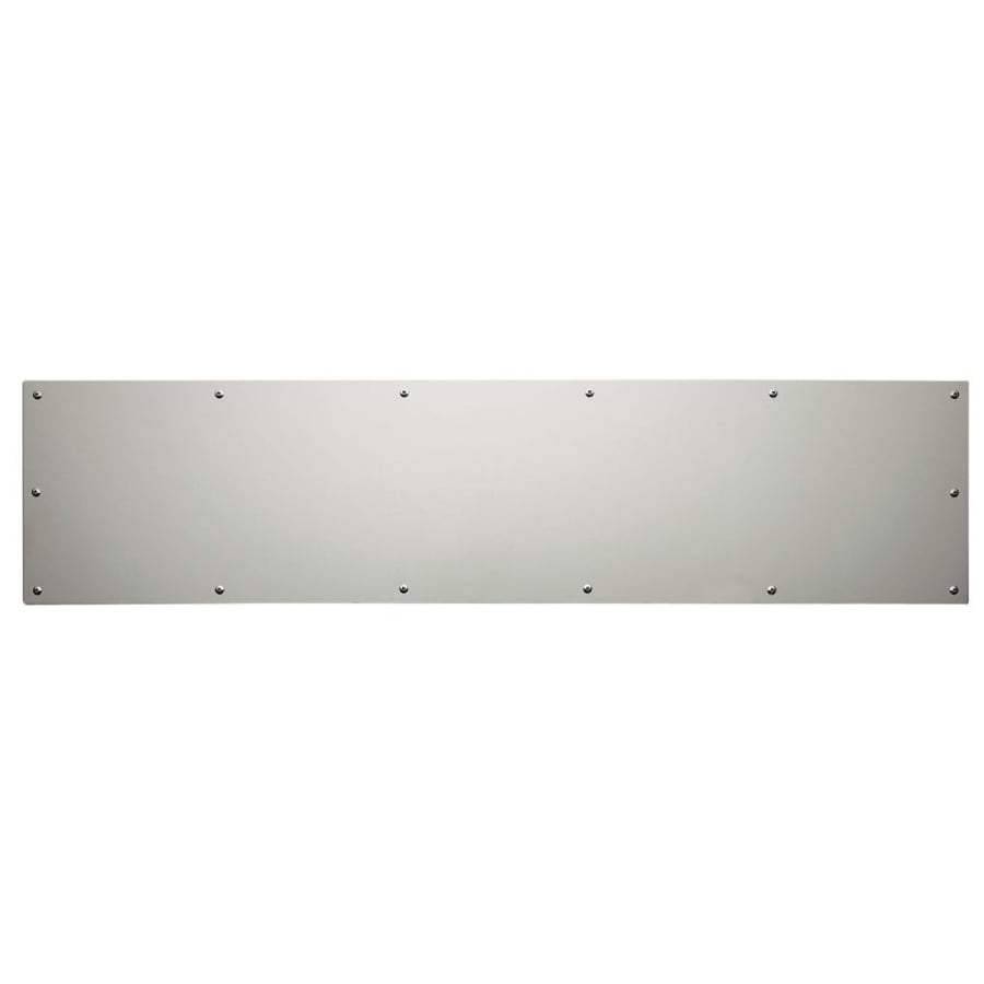 Ives Commercial Series 8" x 28" Brass Kick Plate Aluminum