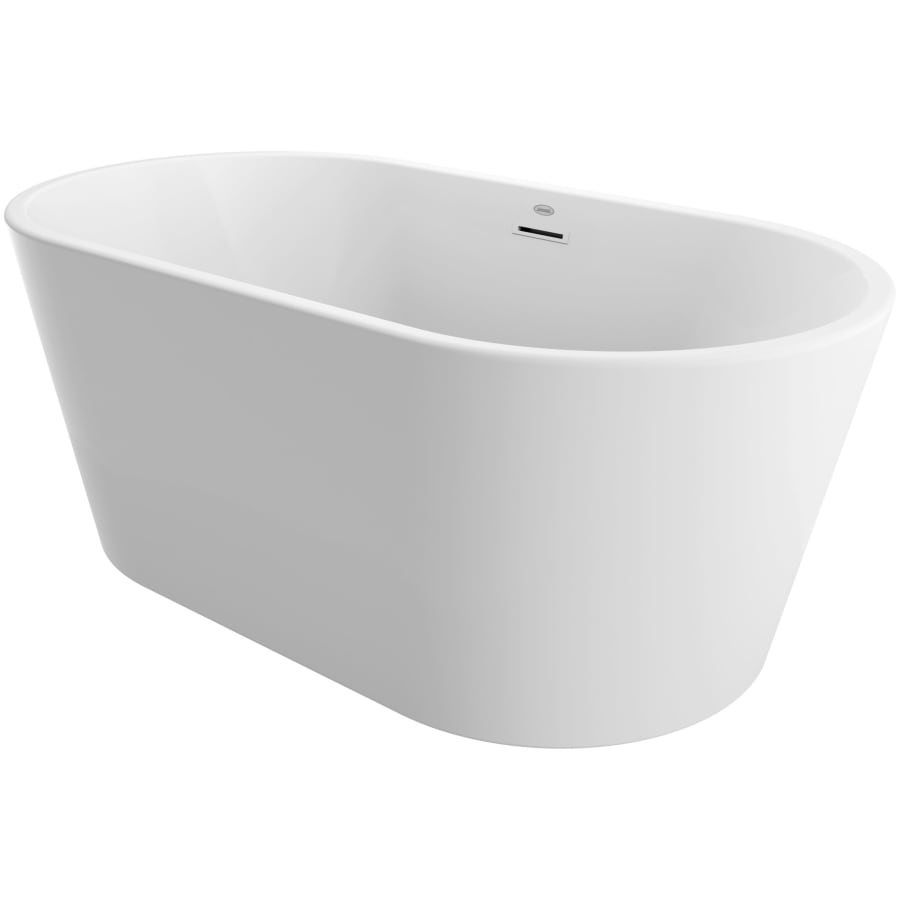 Jacuzzi MZ65C59 Celeste 59 Inch Soaking Bathtub for Freestanding
