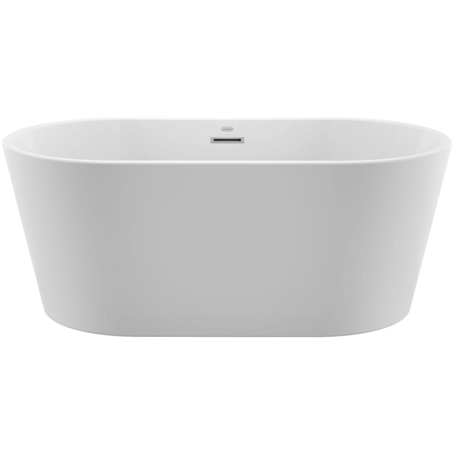 Jacuzzi MZ65W59 Celeste 59 Inch Soaking Bathtub for Freestanding