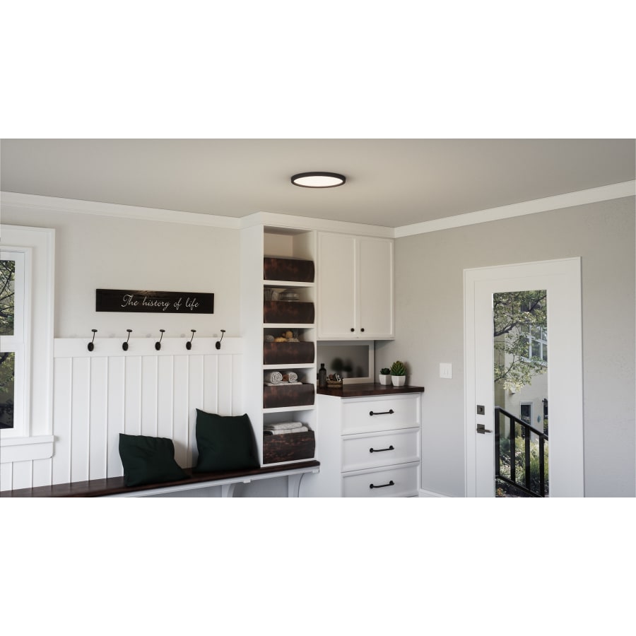 James Allan MVCF4977BN Randolph 15 Wide LED Flush Mount Build