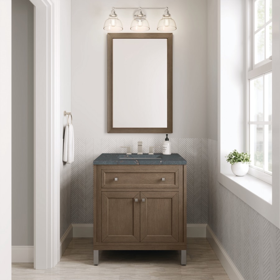 James Martin Vanities 305-V30-WWW-3PBL Chicago 30