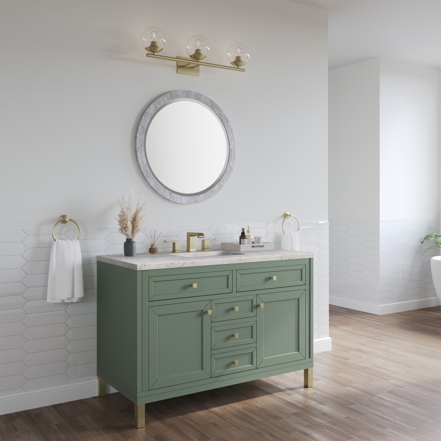 James Martin Vanities 305-V48-GW-3EJP Chicago 48