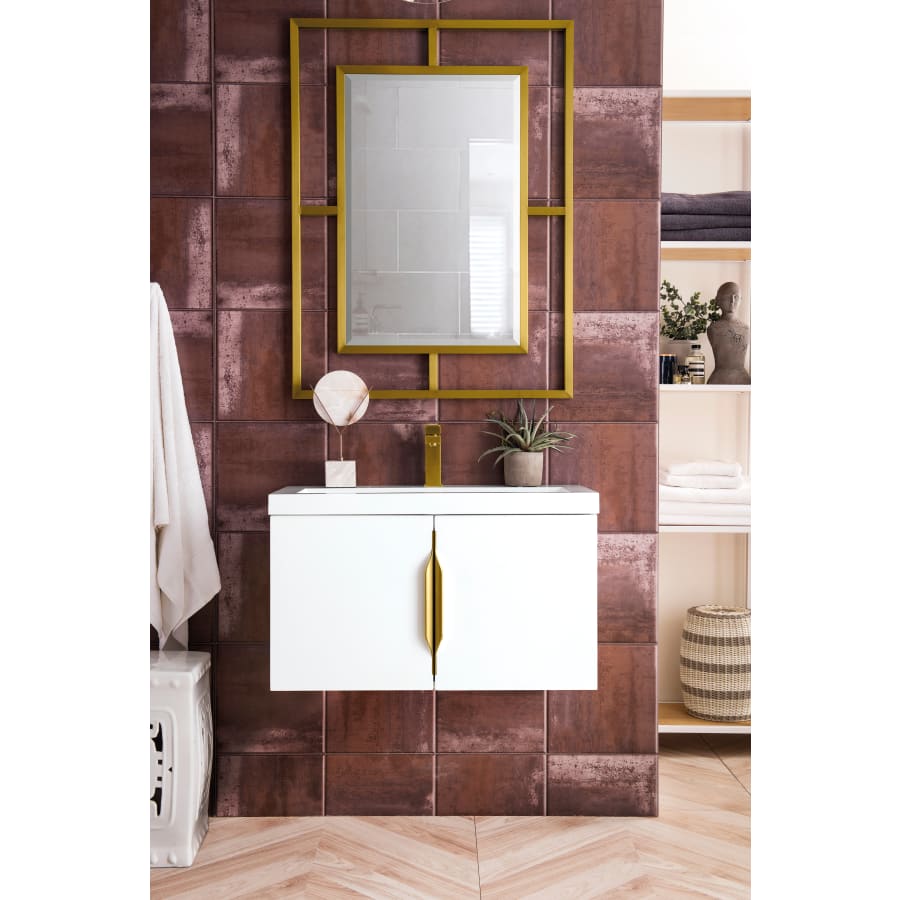 983 V36 W N GW Columbia 36" Wall Mounted Single Basin Vanity Set With
