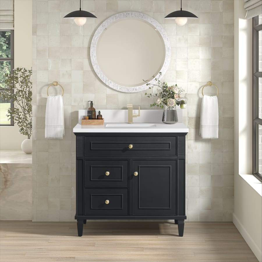 James Martin Vanities 424-V36-WLT-1WZ Lorelai 36 James Martin Vanities 424-V36-WLT-1WZ Lorelai 36