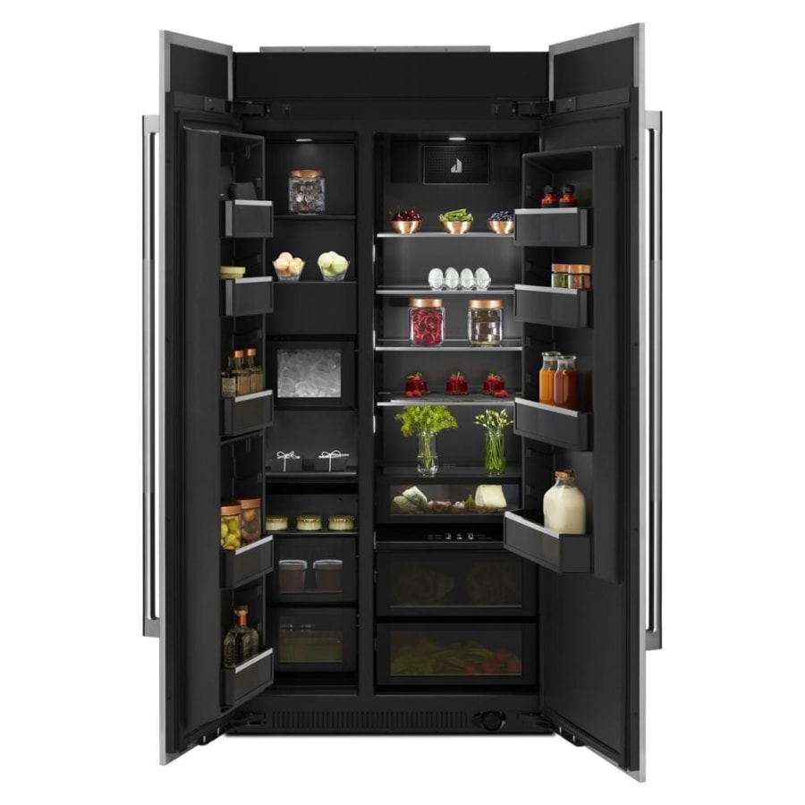 【J】 JennAir JBSFS42NMX 42 Inch Wide 25.5 Cu. Ft. Built-In Refrigerator