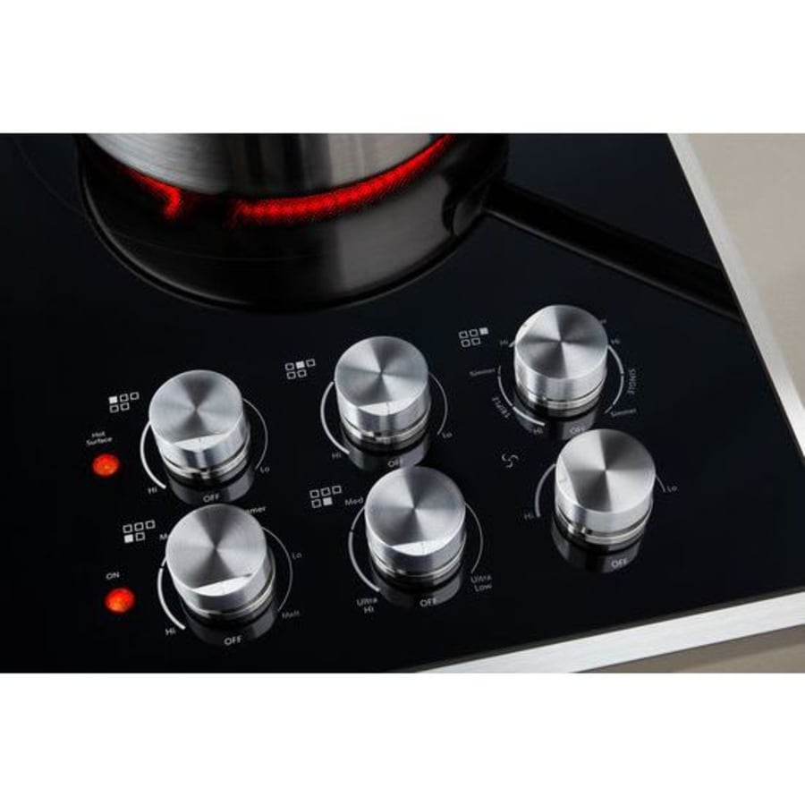 Jenn air 5 burner electric cooktop top