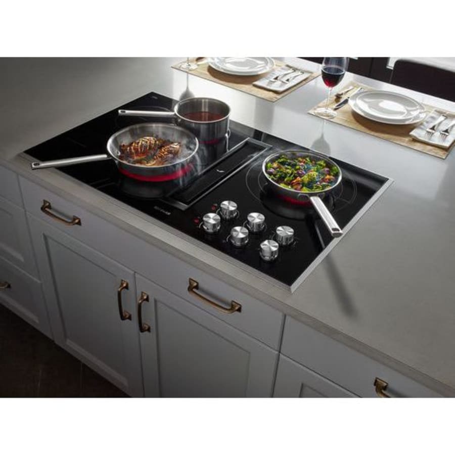 Jenn air 5 burner electric cooktop hot sale