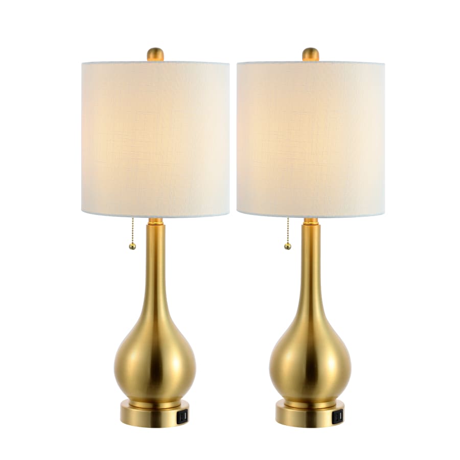 JONATHAN Y Lighting JYL1127C-SET2 Pack of (2) Tyler 24