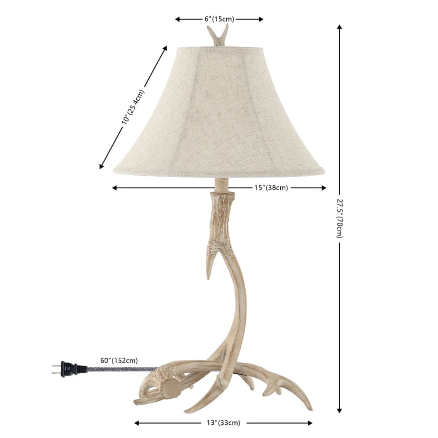 Tall antler lamp 2025