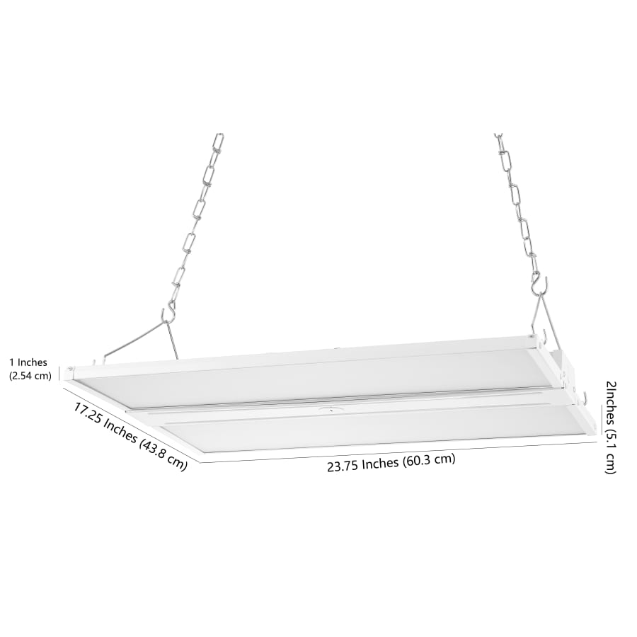JONATHAN Y Lighting JYL9800A Linear High Bay 2 Light 24
