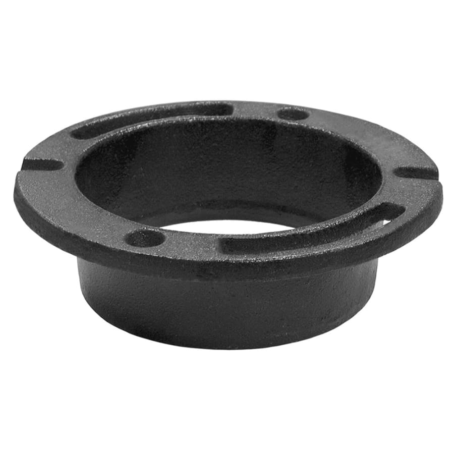 Jones Stephens 4 X 4 CI STD Closet Flange Black