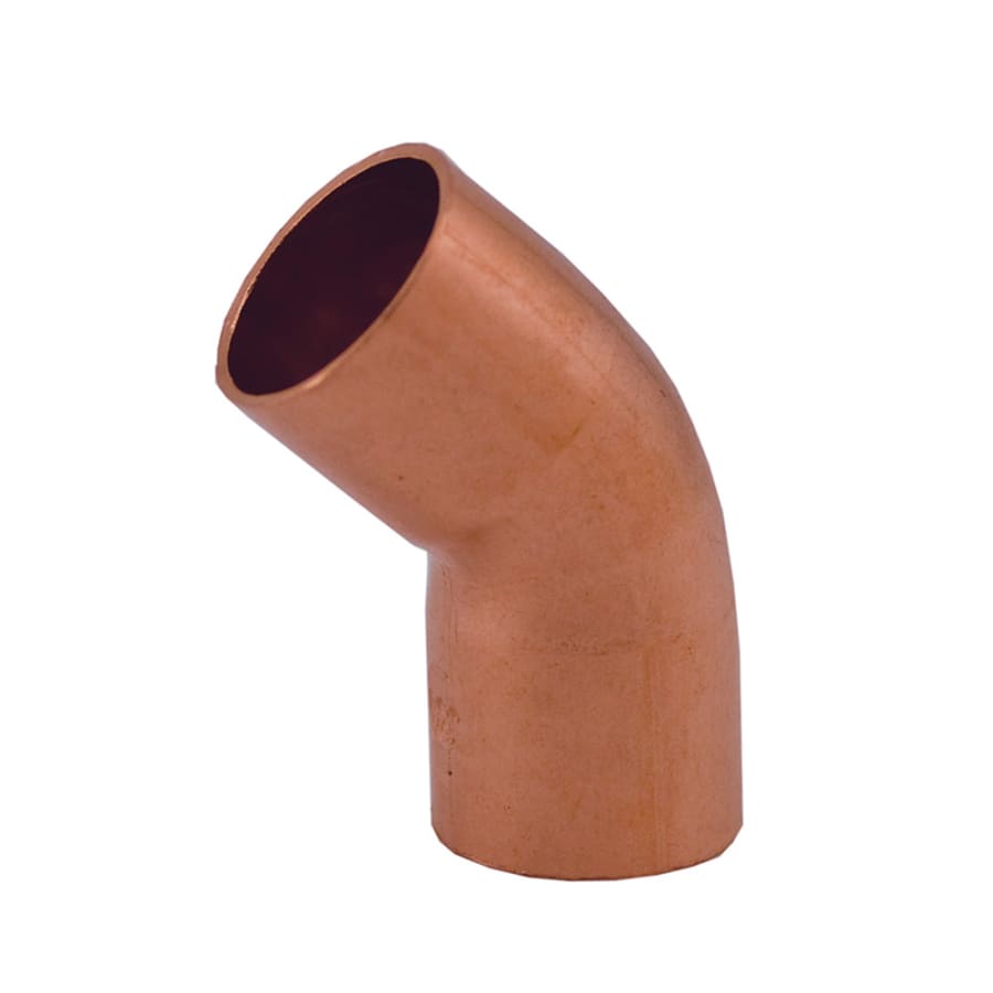 Jones Stephens 3C X 3C 45 COPPER ELBOW (606) JW#11218 Copper