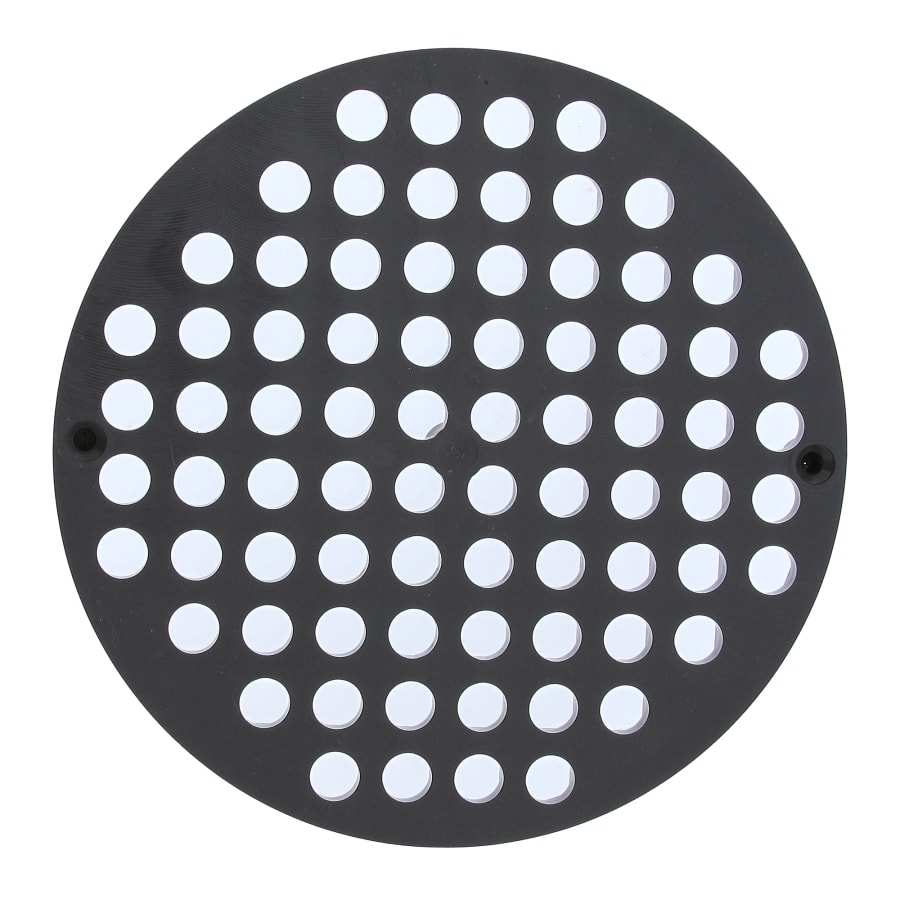 Jones Stephens PVC Round Floor Drain - Strainer Only Black