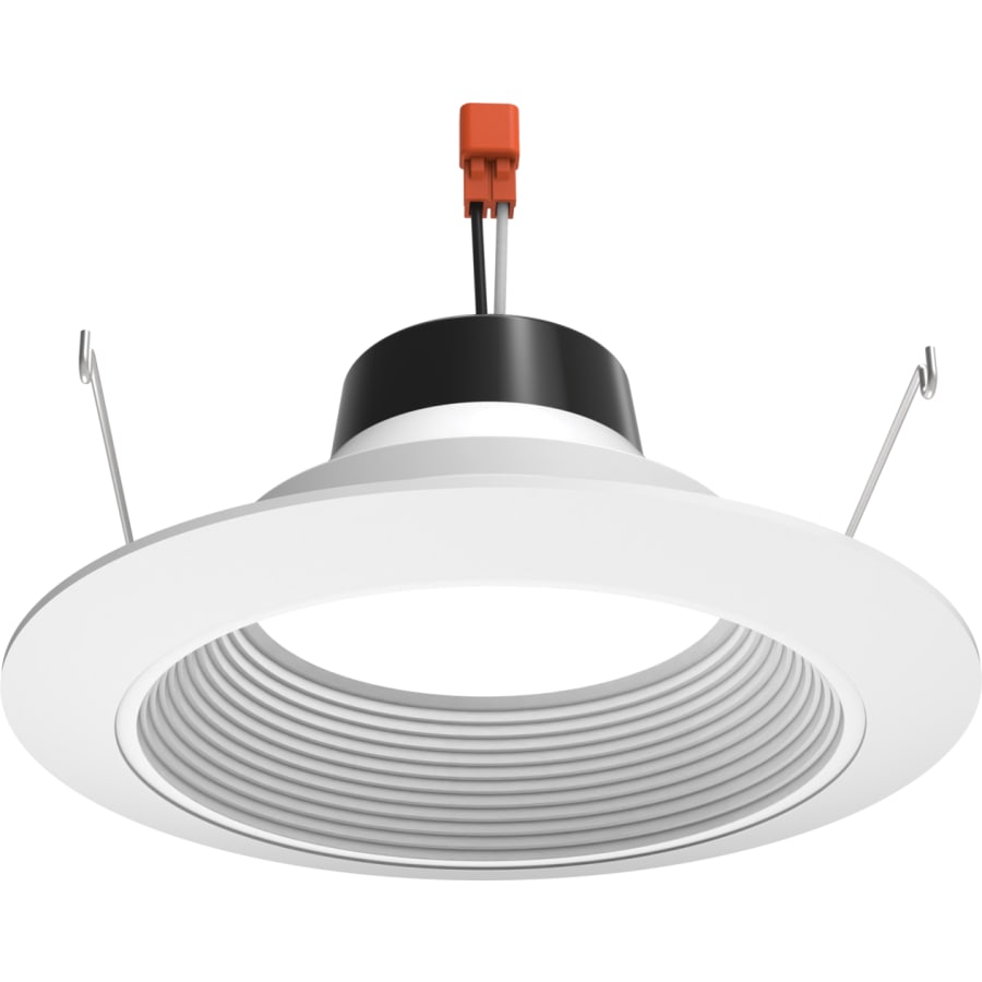 Juno Lighting Contractor Select 6RLD 6" Integrated LED Baffle Recessed Trim - 3000K - 700 Lumens White