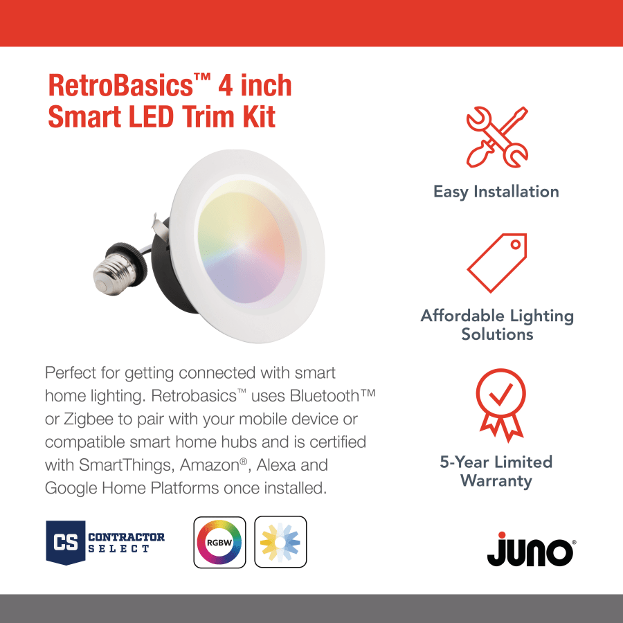 Juno 4 inch led trim outlet