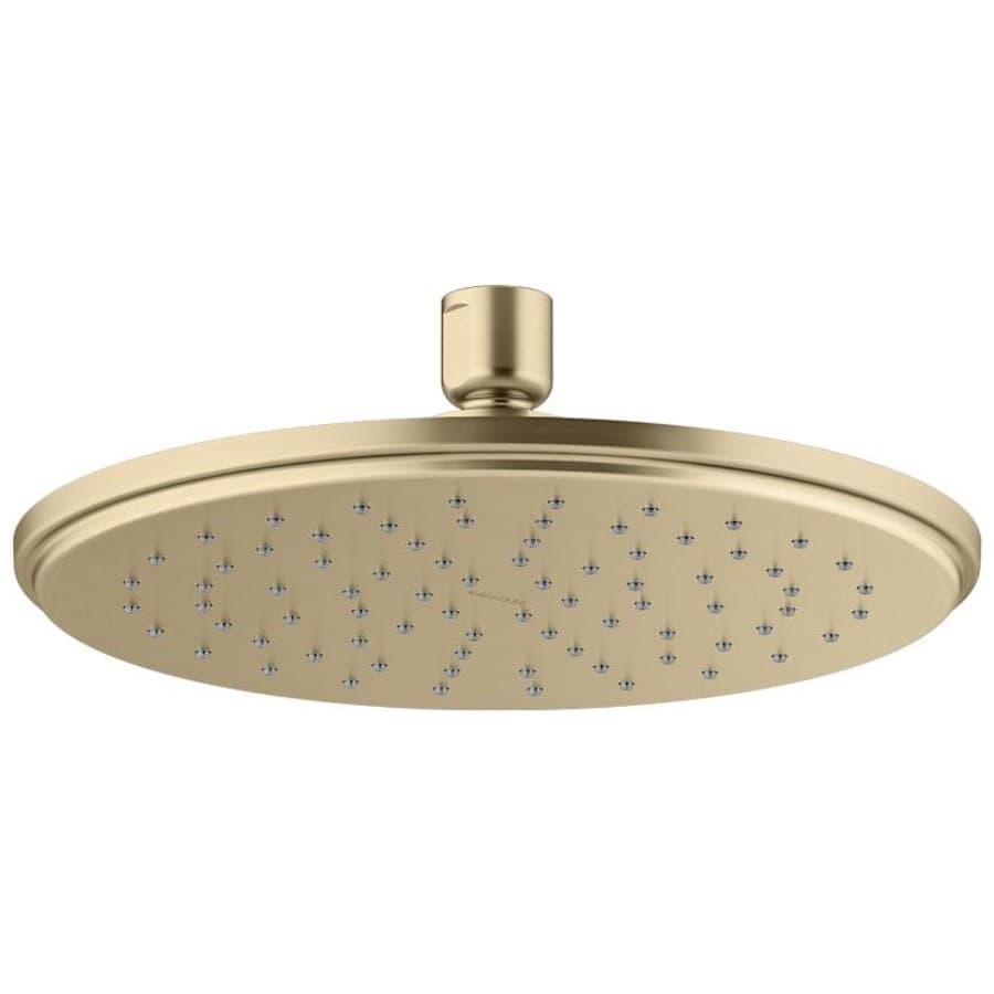 Kallista 1.75 GPM Rain Shower Head with Air Induction Brushed French Gold