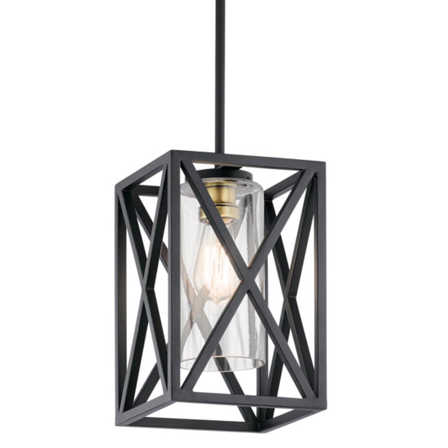 Kichler Moorgate 1 Light Mini Pendant Black 44083BK