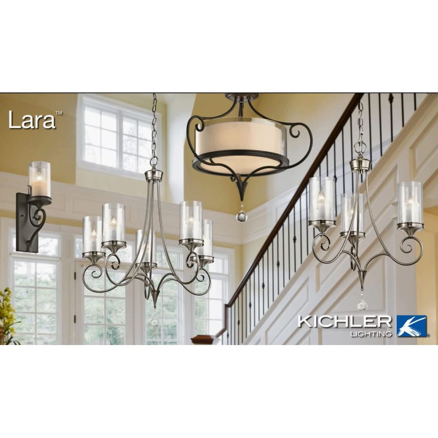 Kichler diana 5 light chandelier 2025