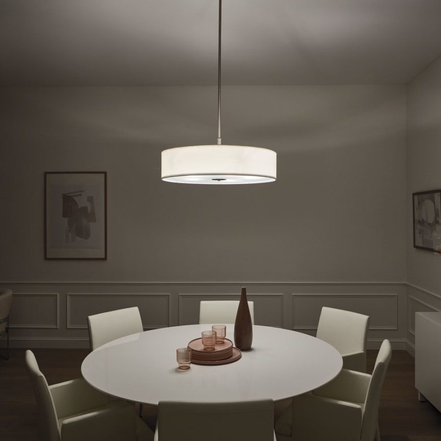 Large drum pendant light on sale