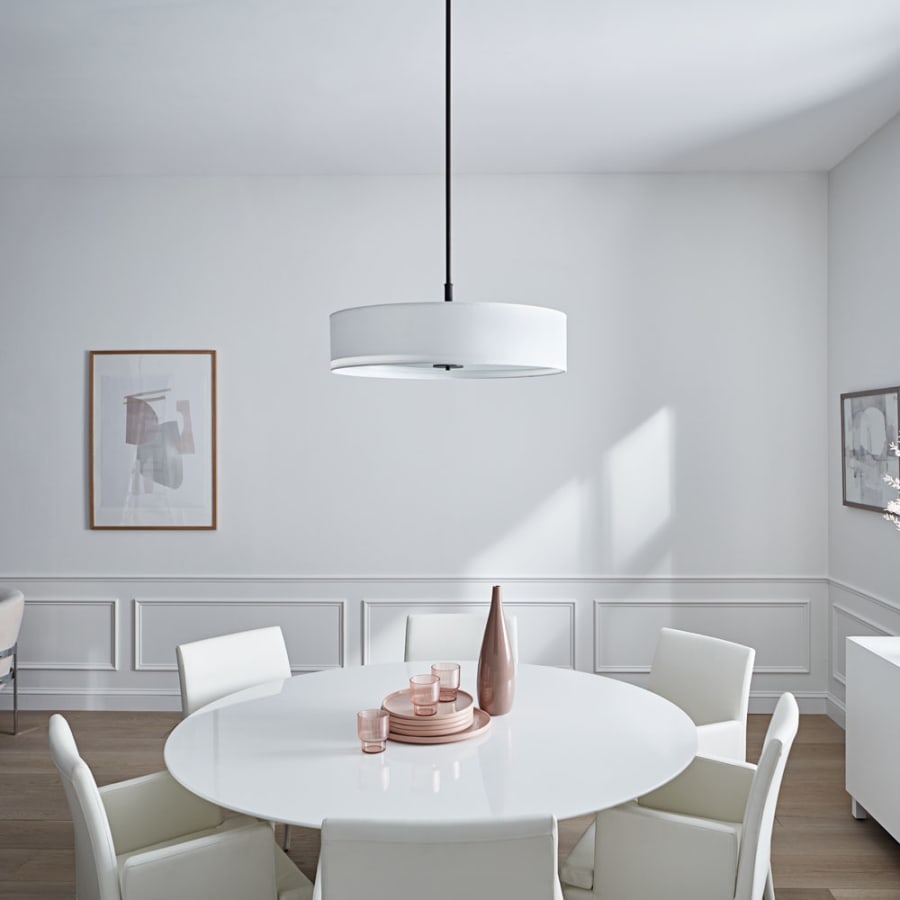 Kichler 42196BK 30 Wide Drum Chandelier Build