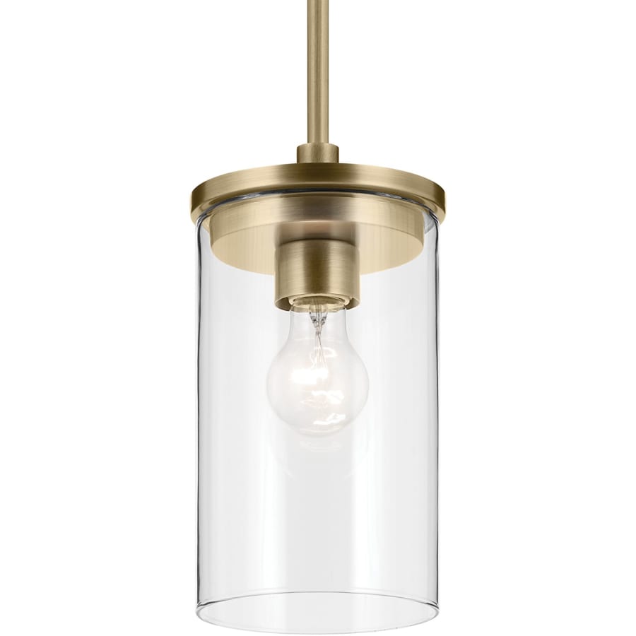 Kichler 43996BK Crosby 6 Wide Mini Pendant Build