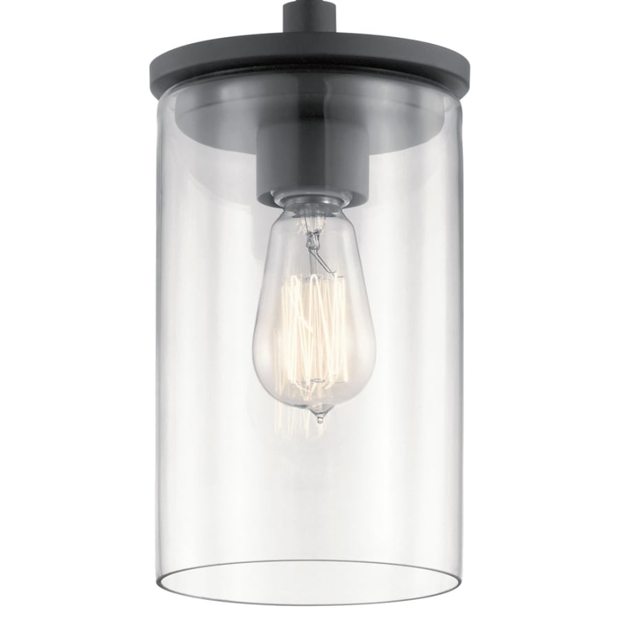 Kichler 43996BK Crosby 6 Wide Mini Pendant Build