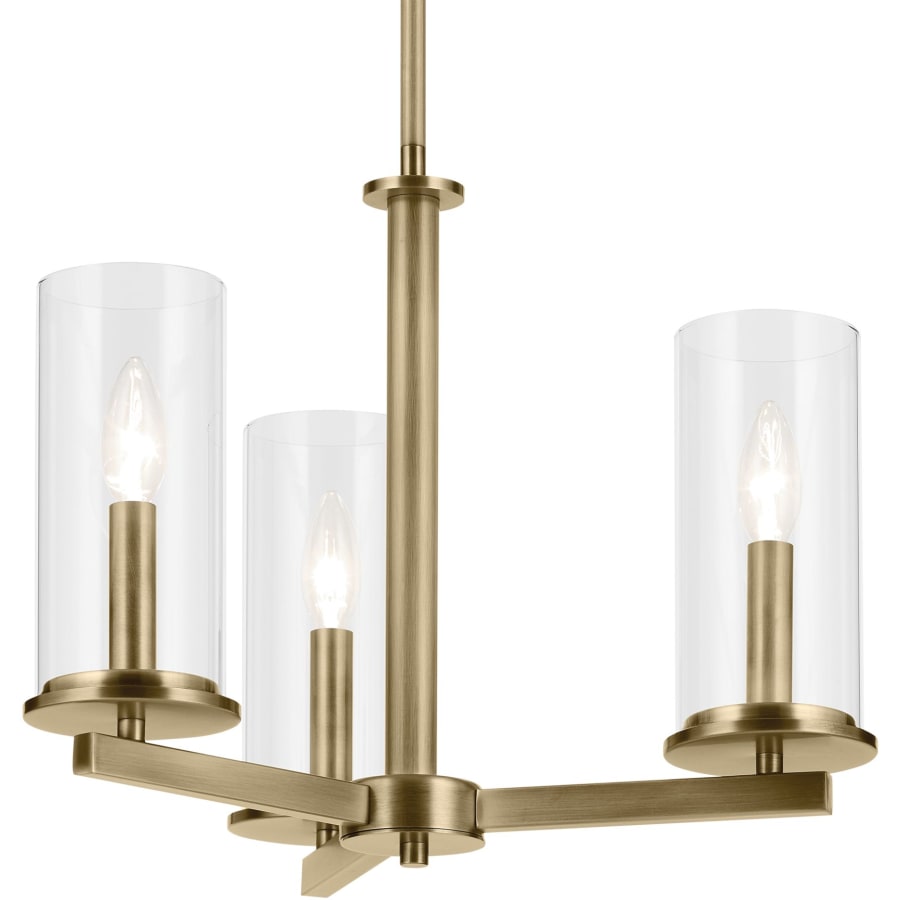 独特な 【送料無料】 43997OZ Kichler Crosby 18 Light 3 工芸品