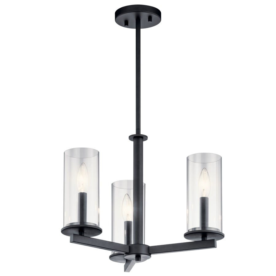 から厳選した 43997OZ Kichler Crosby 18 Light 3 工芸品