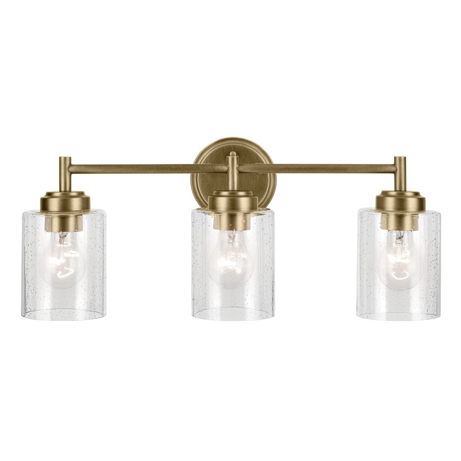 Kichler 45886BK Winslow 3 Light 22 Wide Vanity Light Build