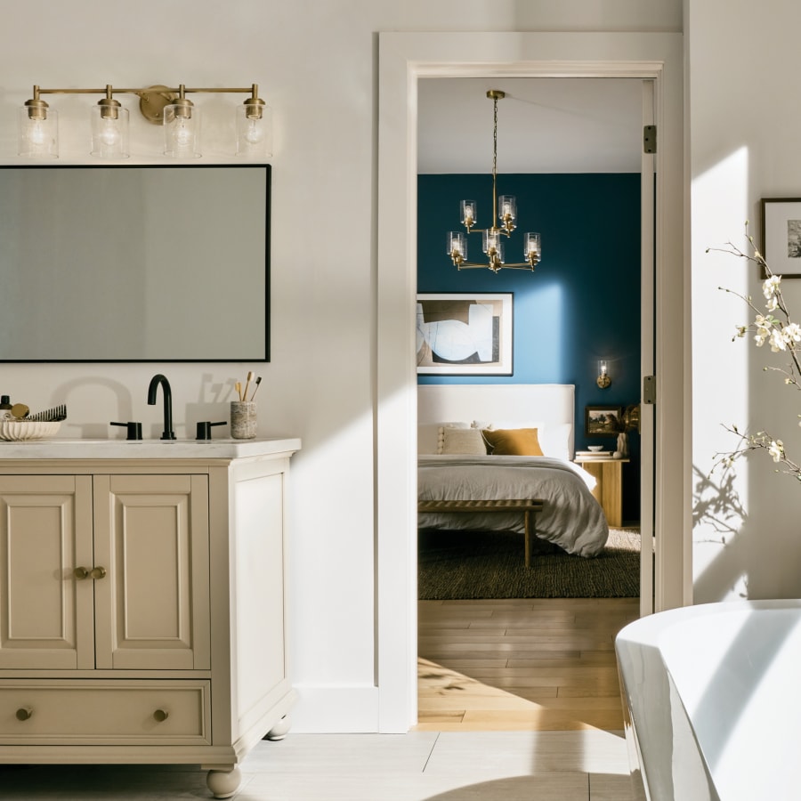 Kichler 45910BK Winslow 9 Tall Bathroom Sconce Build