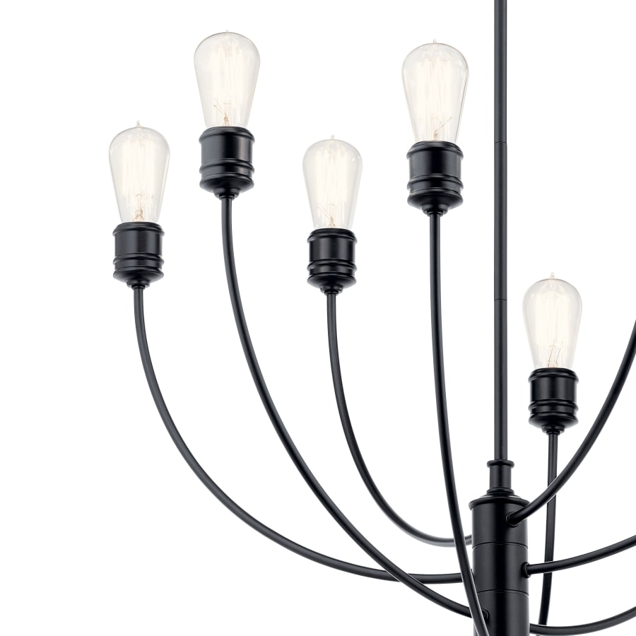 Kichler Hatton 8-Light Satin Bronze Chandelier | KIC52255SB