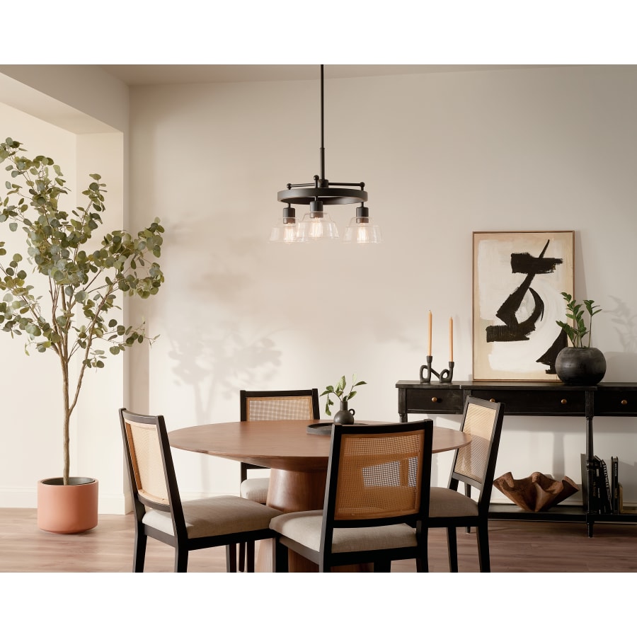 Knollwood 3 light chandelier top