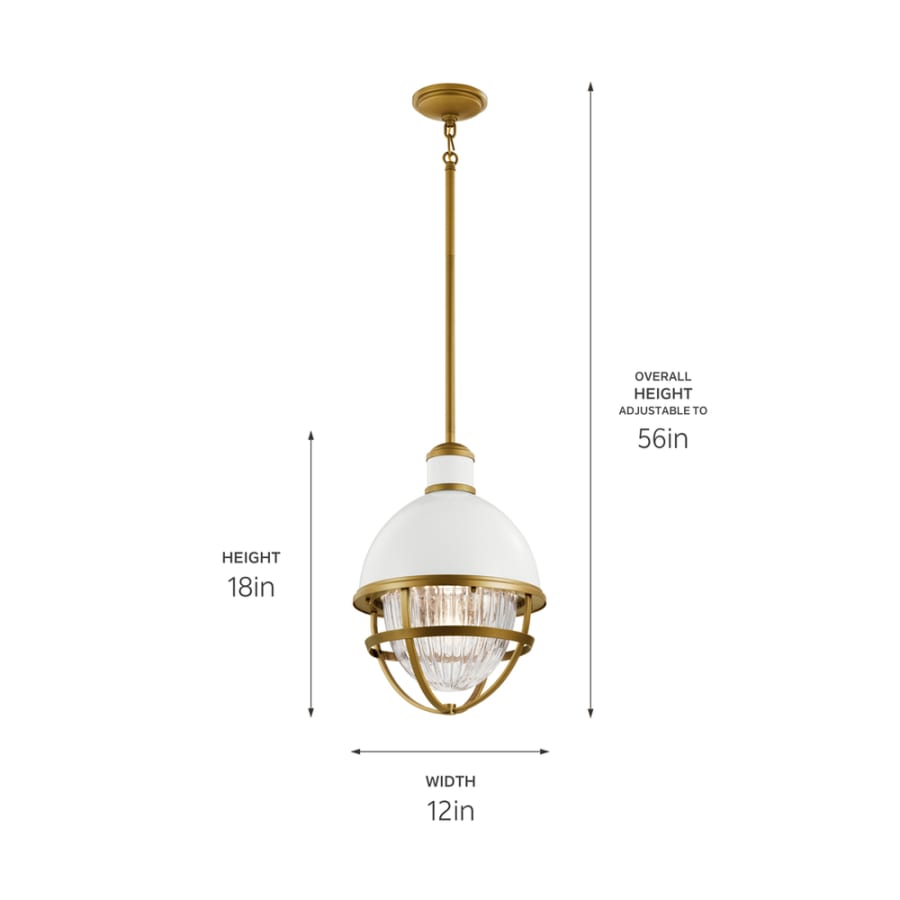 Kichler 59053BK Tollis 12