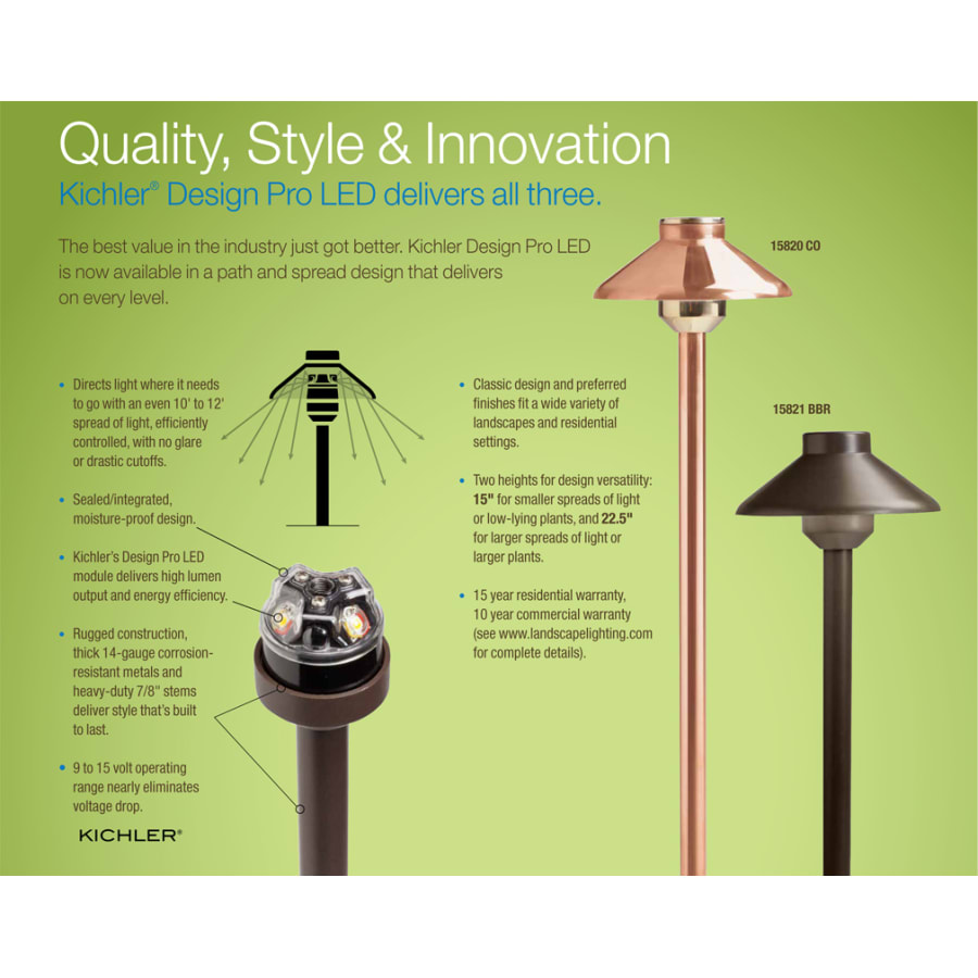 Kichler landscape lighting kits on sale