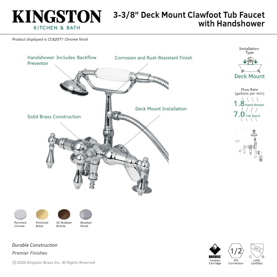 kingston-brass-cc619t-alternate-image-366 kingston-brass-cc619t-alternate-image-366