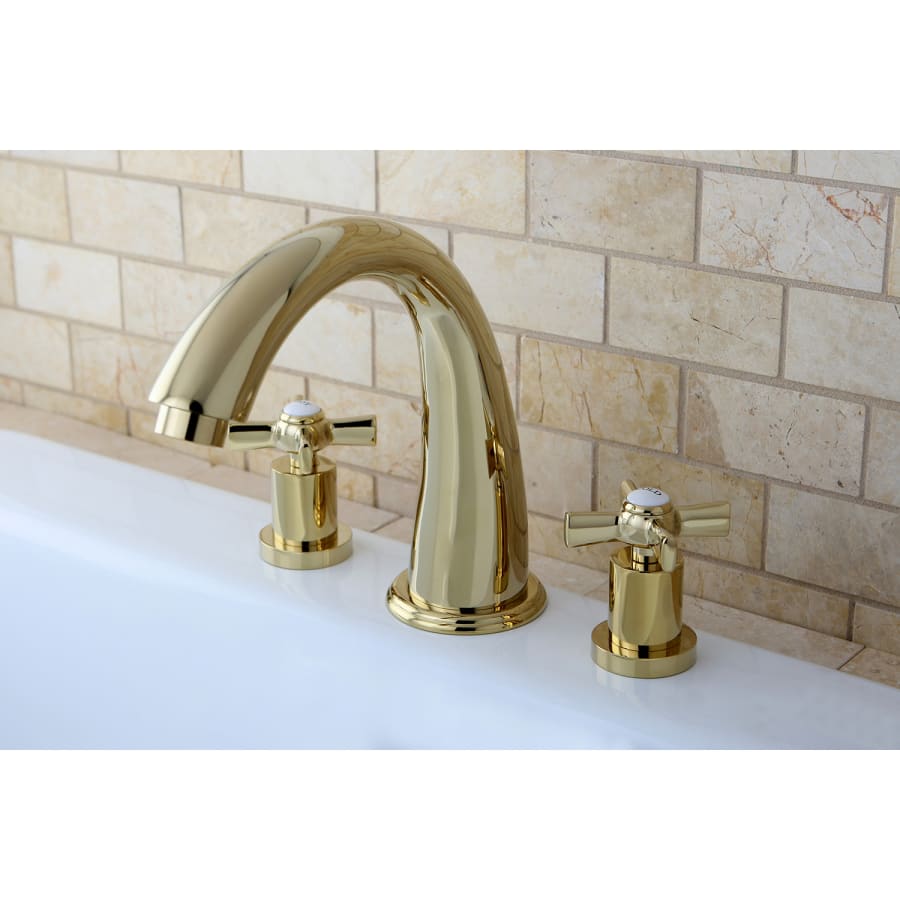 Kingston Brass KS2362ZX Millennium Deck Mounted Roman Tub Filler