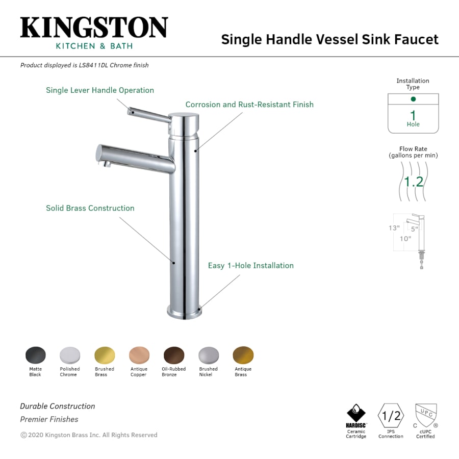 kingston-brass-ls841-dl-alternate-image-926 kingston-brass-ls841-dl-alternate-image-926