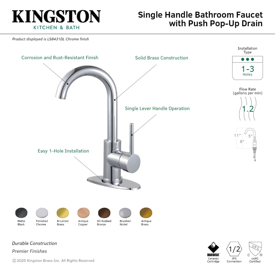 kingston-brass-ls843-dl-alternate-image-929 kingston-brass-ls843-dl-alternate-image-929