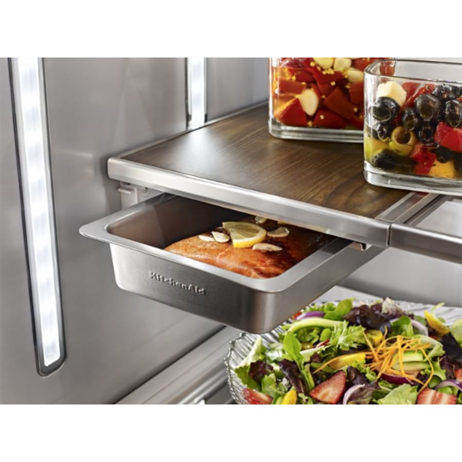 Kitchenaid platinum refrigerator cheap
